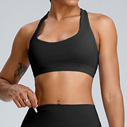 Ultra-Soft Breathable Wide Straps Sports Bra