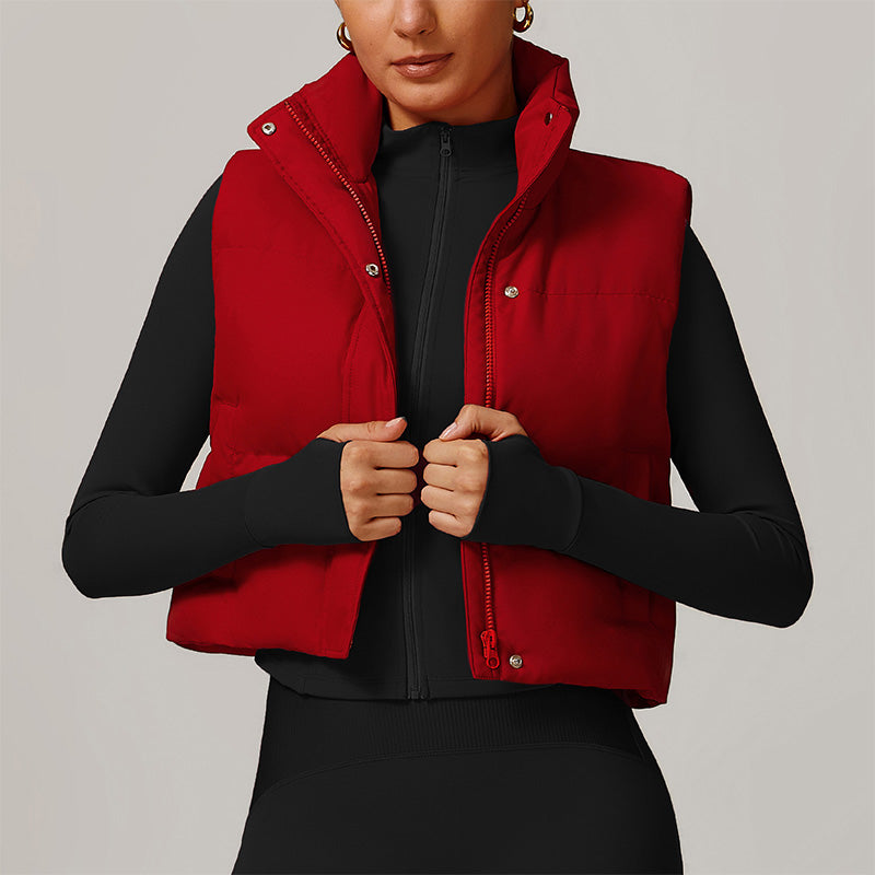 Winter Warm Sports Down Vest Jacket