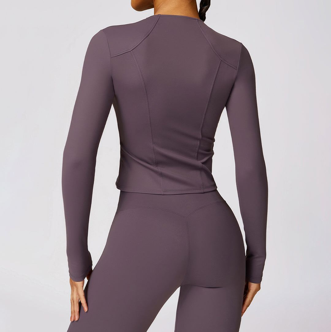 Sports quick-drying skinny long-sleeved tops