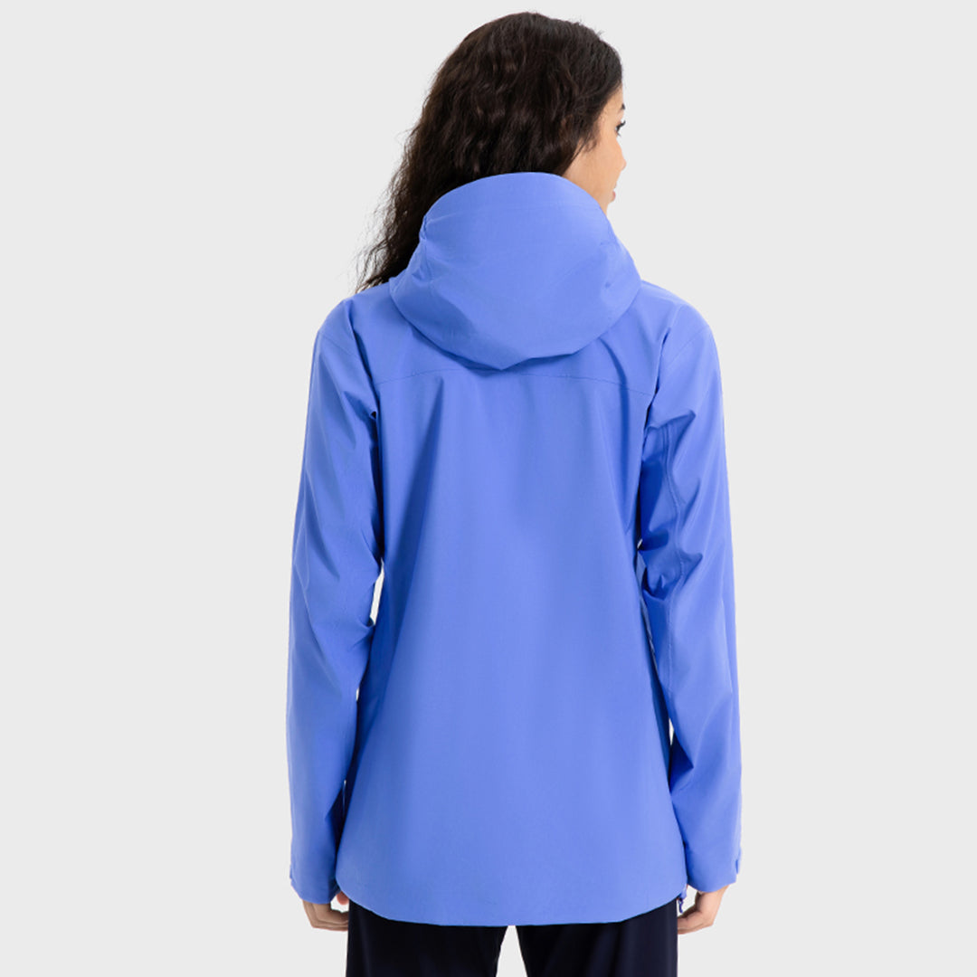 Windproof and waterproof midi jacket