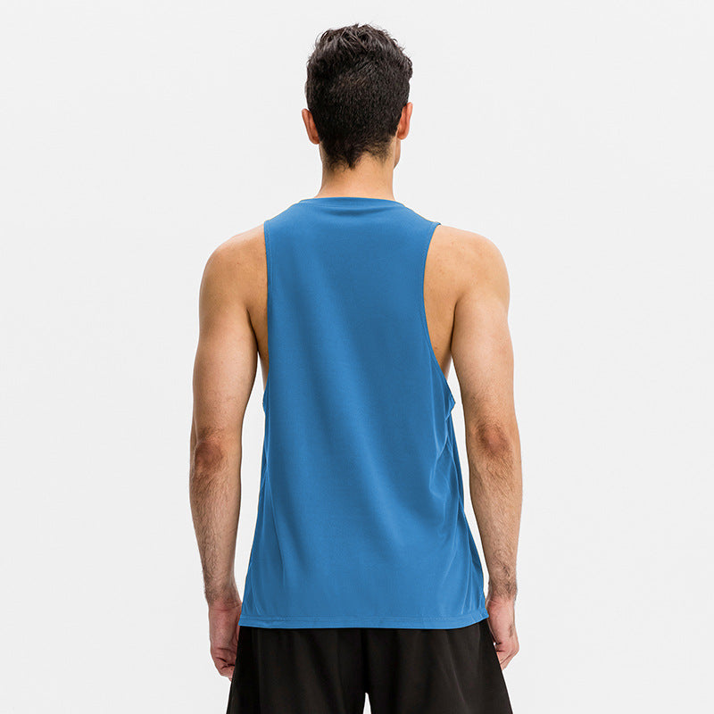 Men's casual fitness basketball sleeveless top