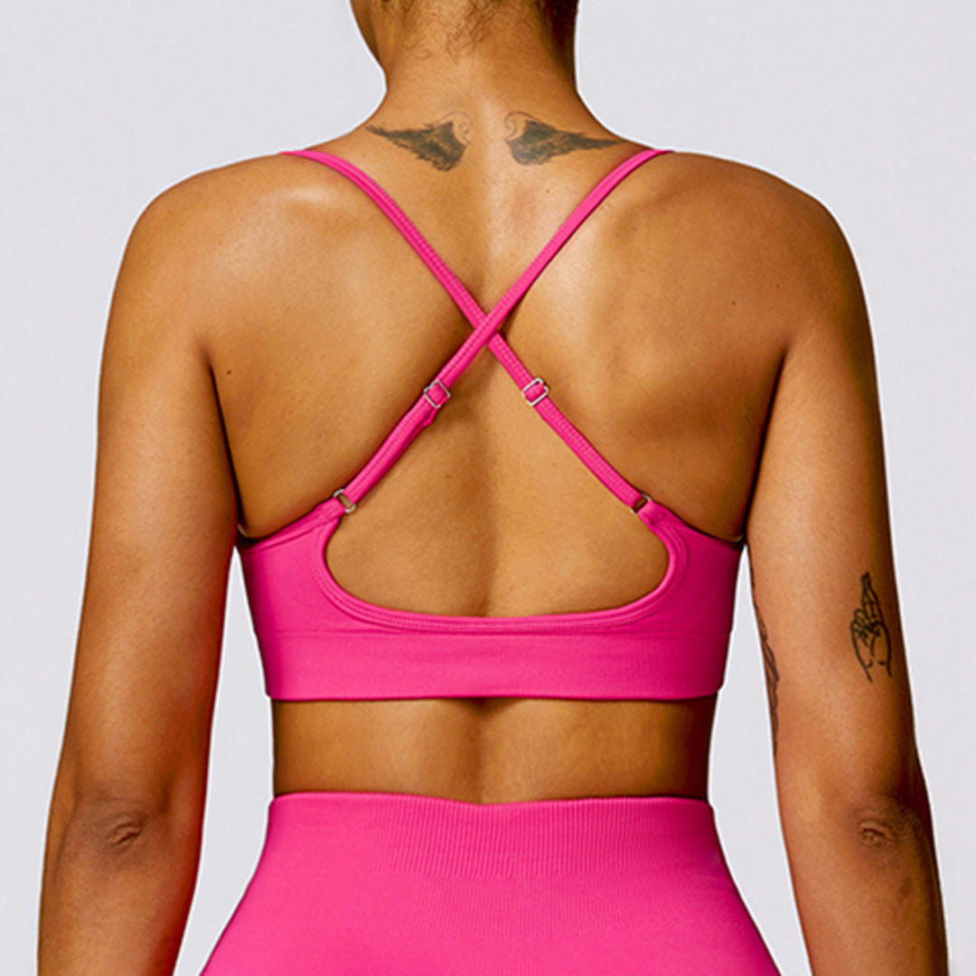 Seamless yoga quick-drying skinny bras