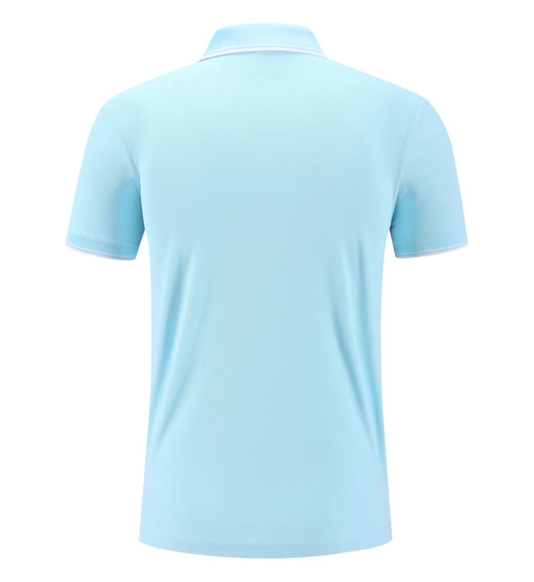 Men's contrasting sideline polo shirt