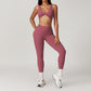 Quick Dry Snug Fit Yoga Bra + Legging 2 Pieces Set