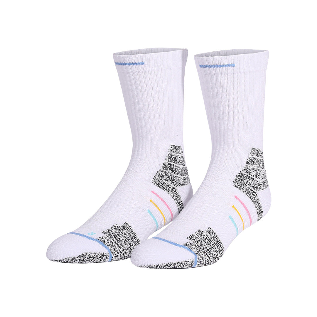 Sweat Absorbent Breathable Mid-Calf Sports Socks