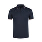 Men's summer trimmed sports polo shirt