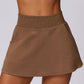 High waist sports tennis skirt