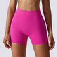 Solid color hip lift shorts