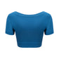 Seamless knitted sports short-sleeved T-shirt