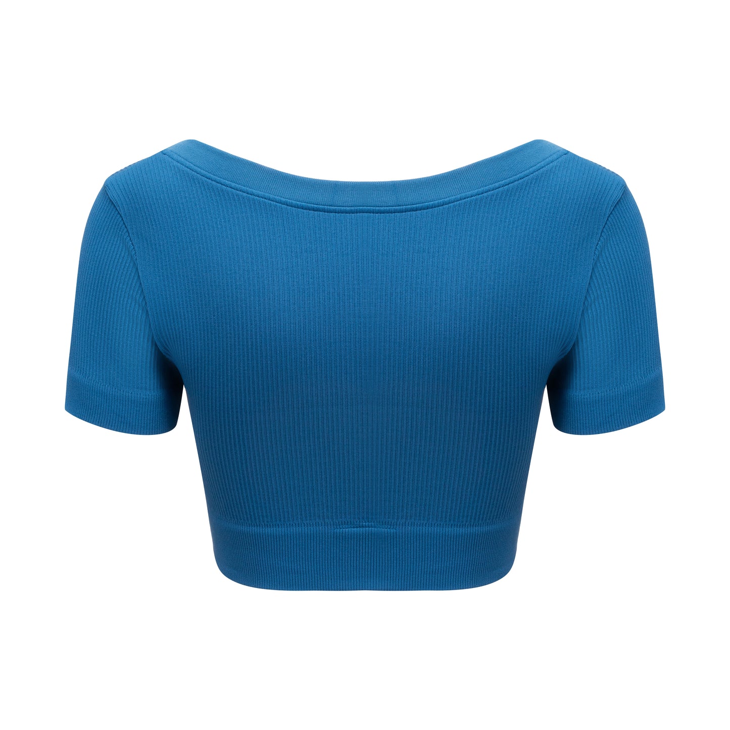 Seamless knitted sports short-sleeved T-shirt