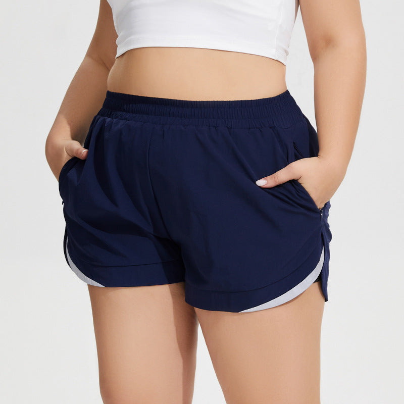 Short de sport outdoor ample grande taille