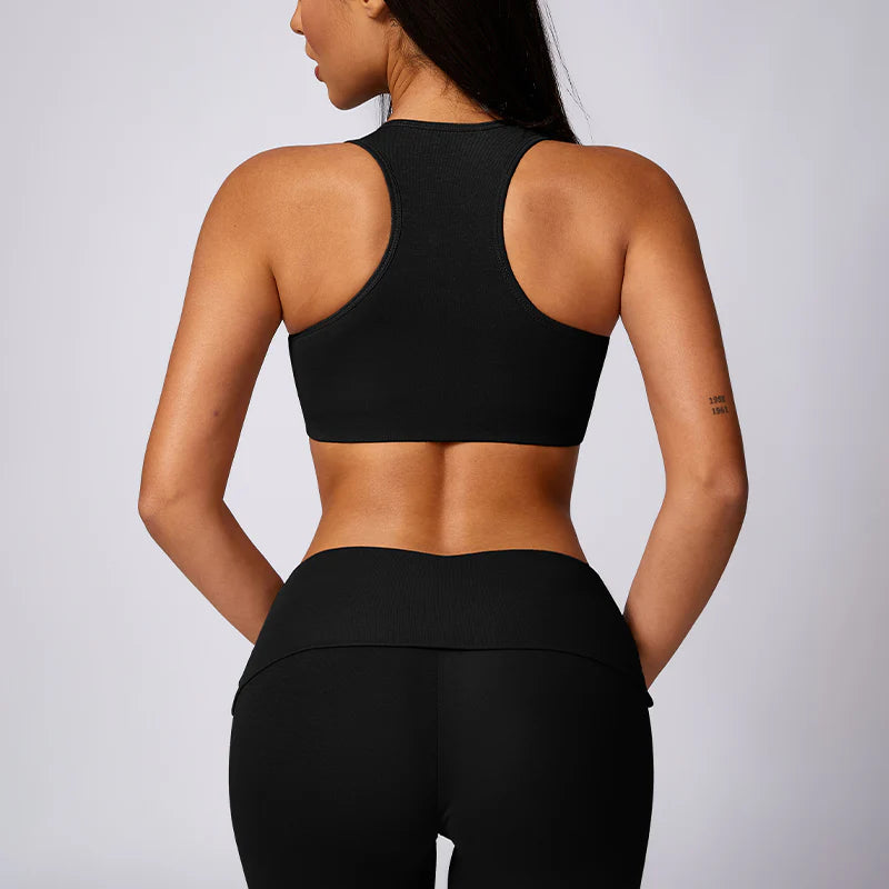 Beautiful back running tight yoga sport bras