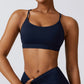 Soutien-gorge de yoga fitness dos croisé