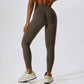 Legging de sport taille haute pour rehausser les hanches et le ventre