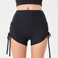 Drawstring Contrasting Sports Shorts