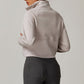 Fleece stand collar thickened warm Sweatshirts