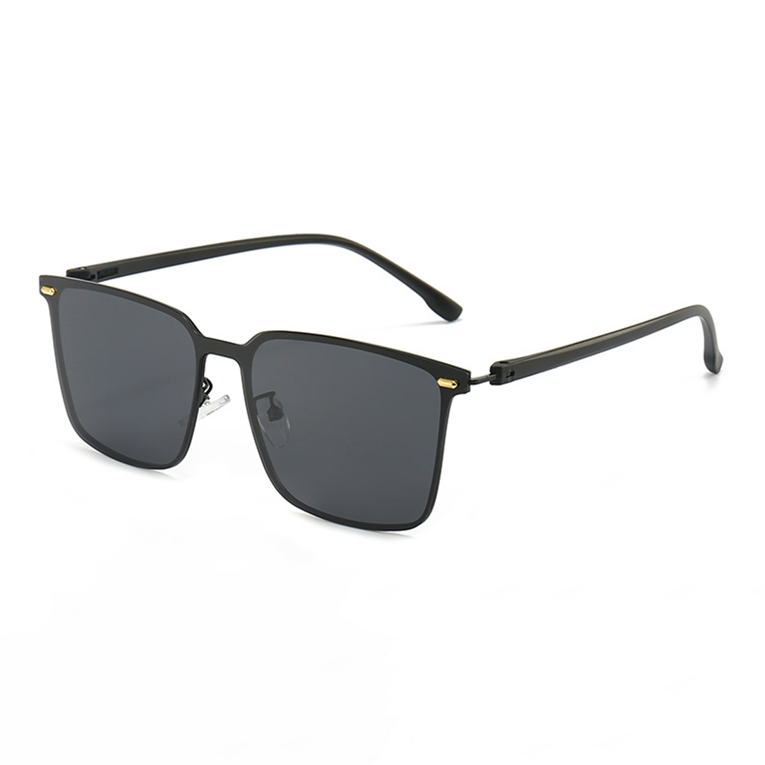 Large Square Frame Sunglasses For Driving And Cycling