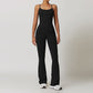 Ultra-soft One-Piece Tight Backless Fitness Jumpsuits