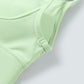 Moisture-wicking V-neck sports bras