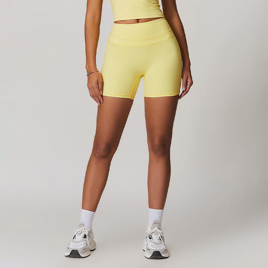 Breathable Durable High-Waisted Fitness Yoga Shorts