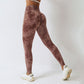 Tie-dye seamless high-rise hip lift Leggings
