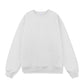 Solid color velvet crew neck sweatshirt