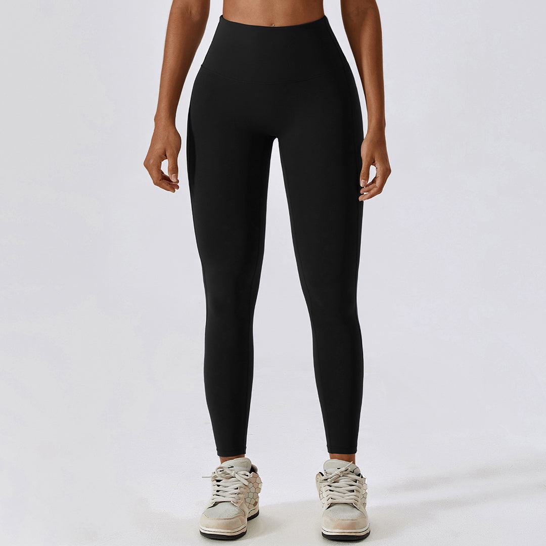 High-rise hip lift and tummy sports leggings