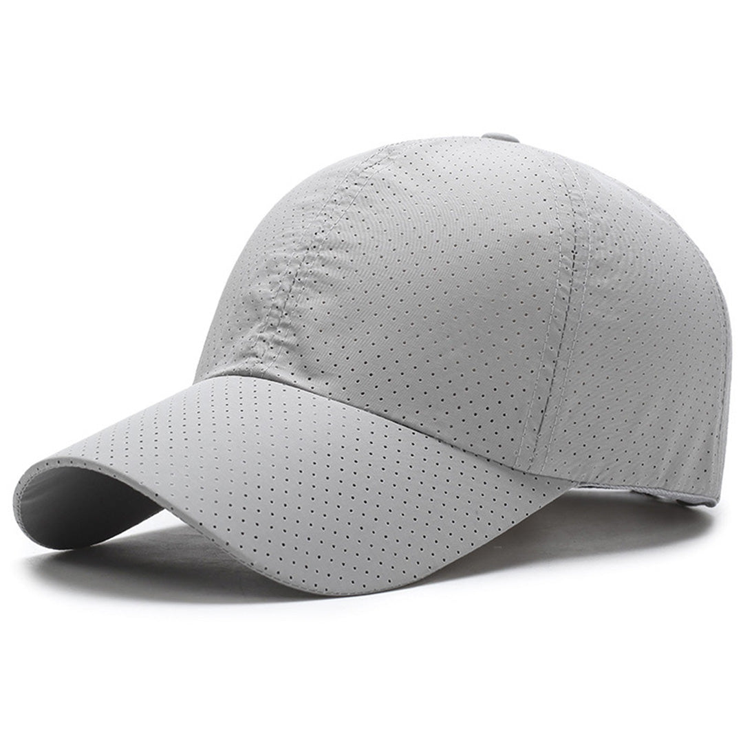 Hat Tennis Baseball Cap Sun Protection Visor Mesh Breathable Peaked Cap