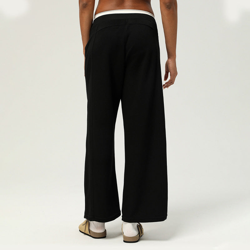 loose Sports straight leg pants