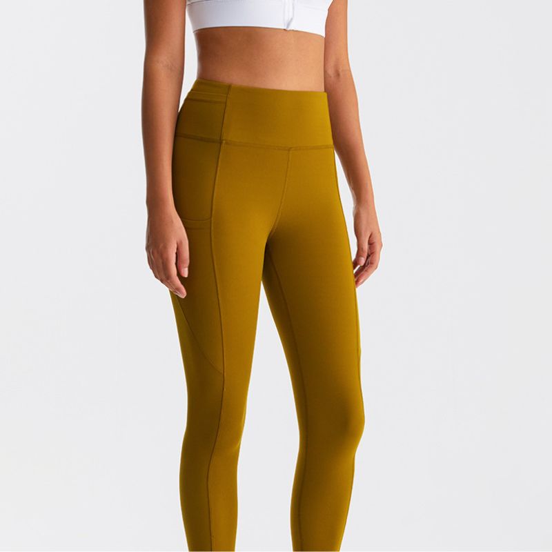 High waist slimming peach butt yoga pants