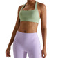 Quick-drying halterneck sports bra