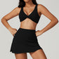 Quick Dry Sexy Bra + Mini Skirts 2-piece set