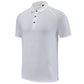 Men's breathable running polo shirt