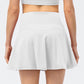 Ultra-Soft High-Waisted Built-In Shorts A-Line Skirts