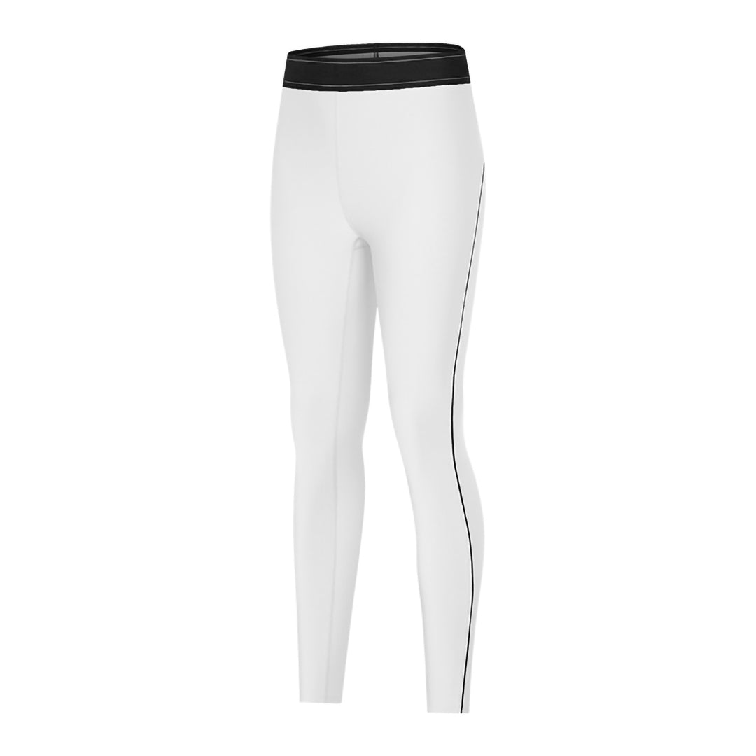 Leggings de sport à finitions unies