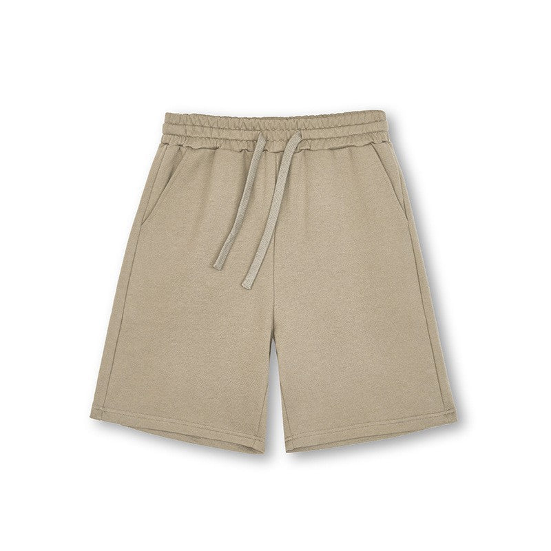 Pure cotton high waist men's shorts