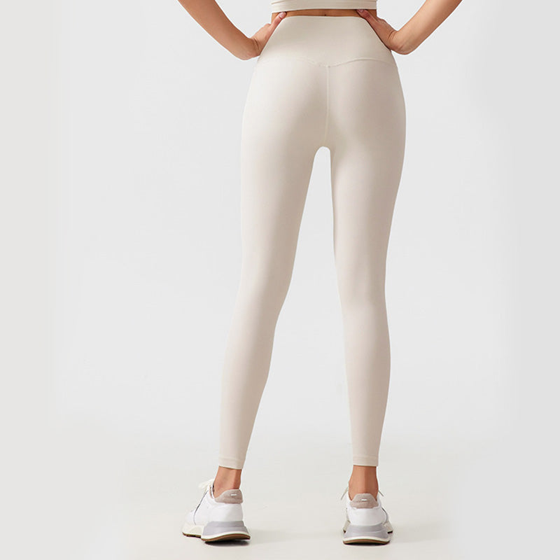 Free size one-size-fits-all nude butt lifting and shaping sports fitness Leggings