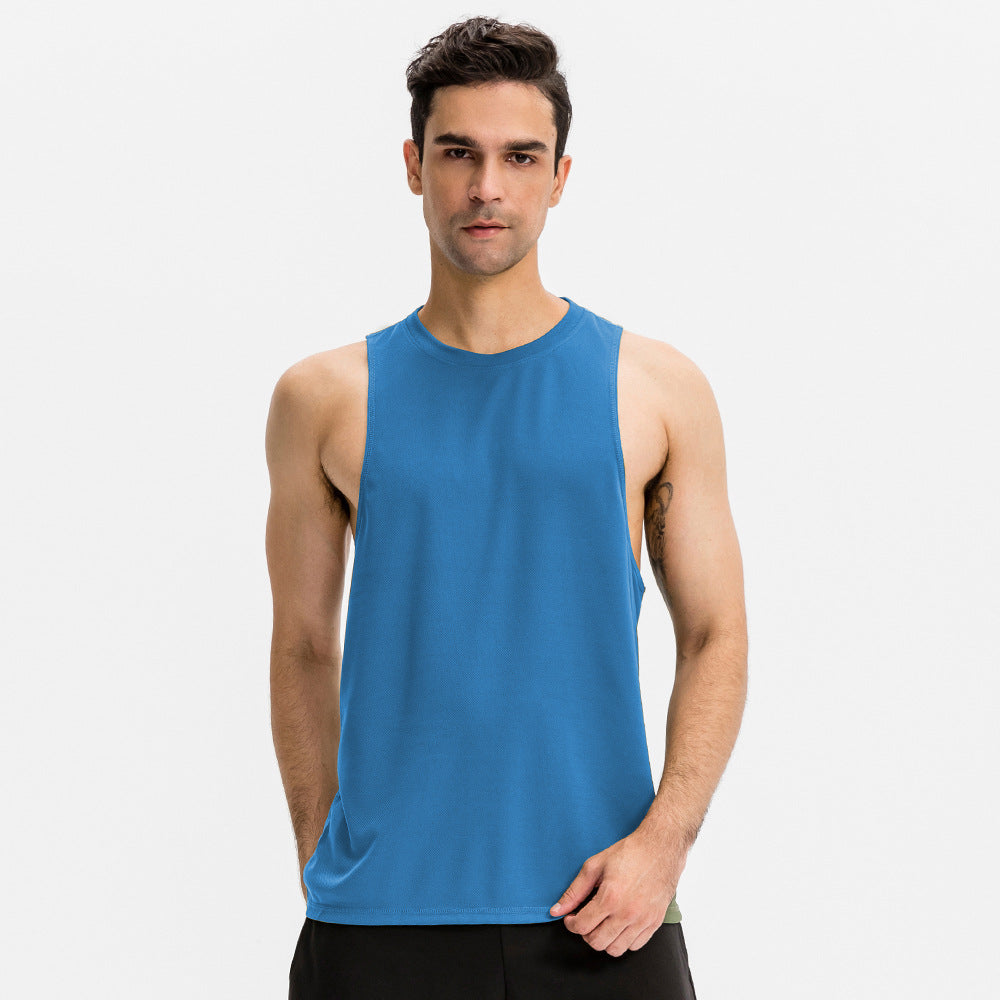 Men's casual fitness basketball sleeveless top