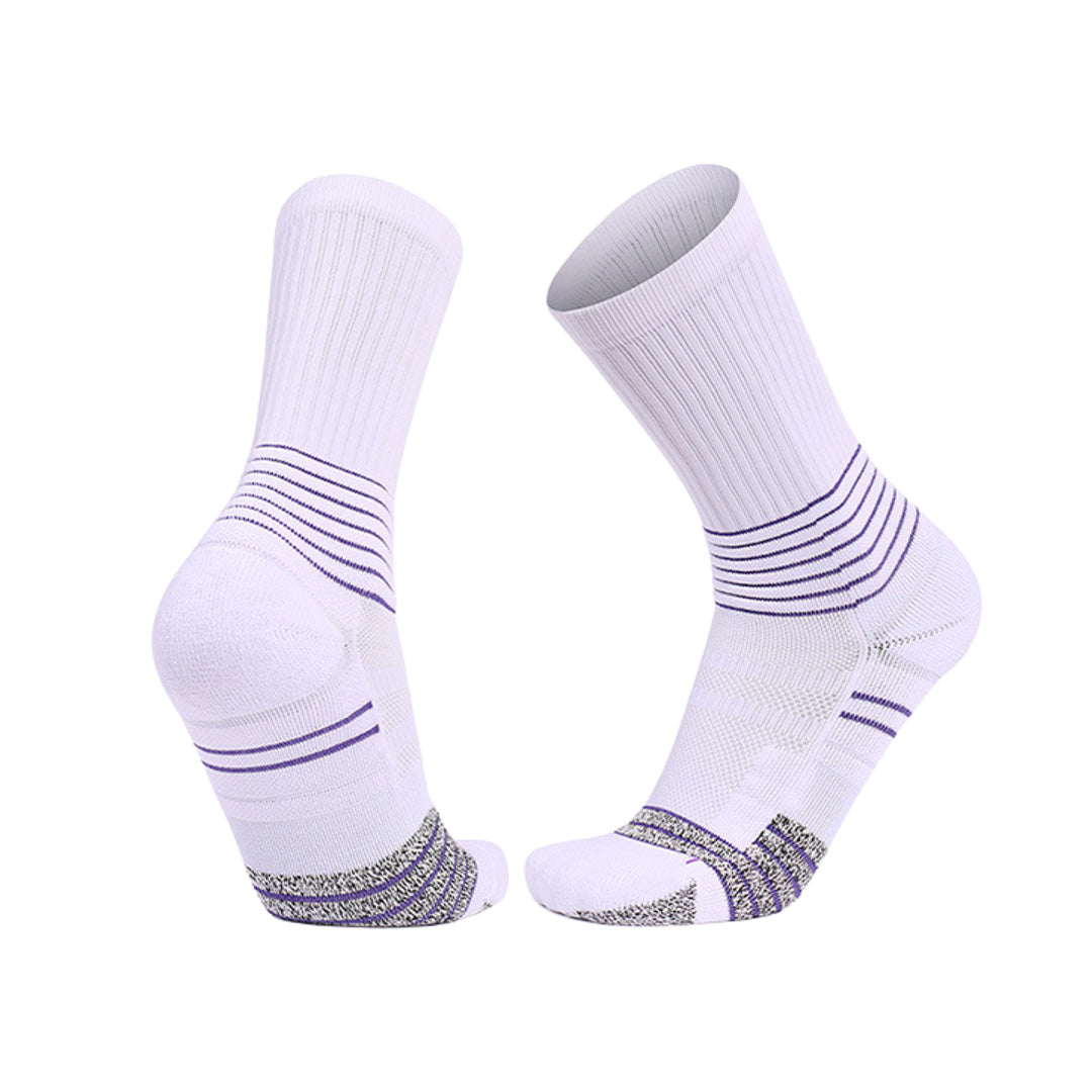 High Elastic Lycra High Basketball Sports Socks