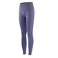 Legging uni taille haute rehaussant les hanches