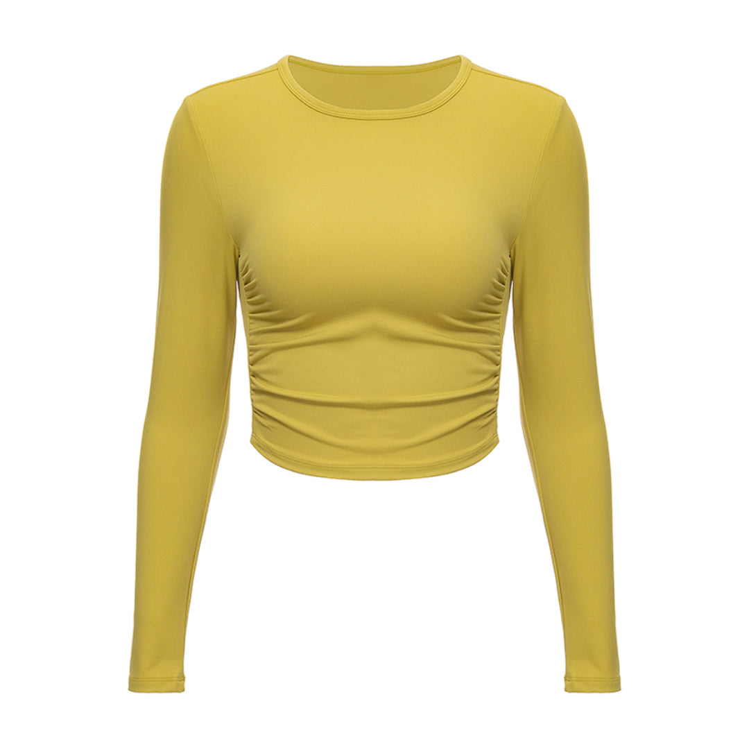 Casual Quick Dry Cropped Sports Top