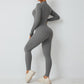 Detachable chest pad long-sleeved sports Jumpsuits