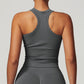 Seamless Tight Racer-back Yoga Tank Top