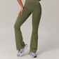 High waist extended Flared Leg pants