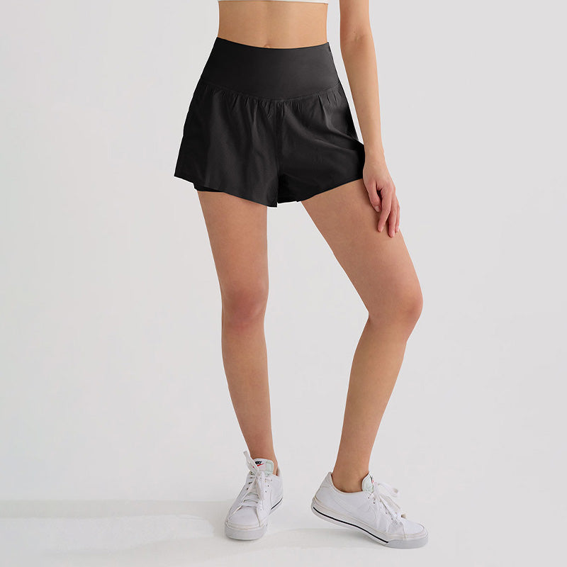 Women's High Waist Sports Tennis Shorts with Pockets