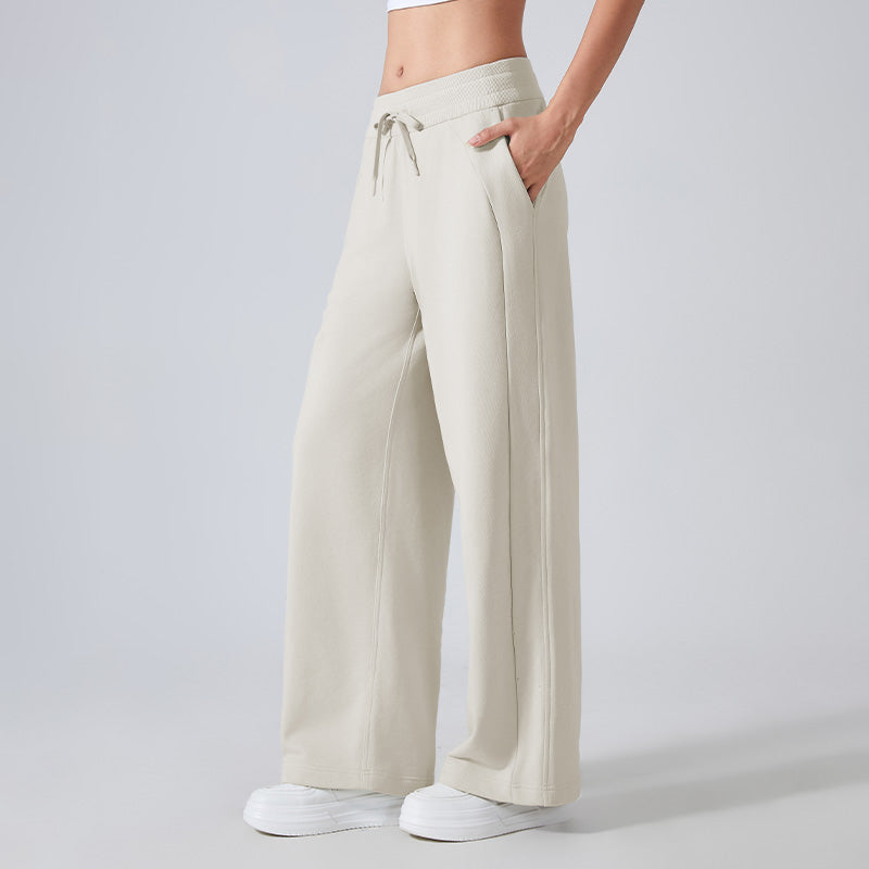 Autumn and winter casual loose wide leg pants