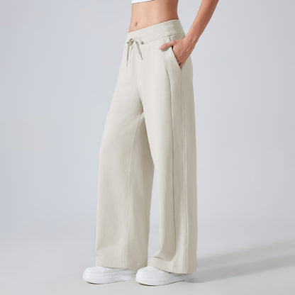 Autumn and winter casual loose wide leg pants