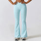 Casual buttock lift yoga flared pants