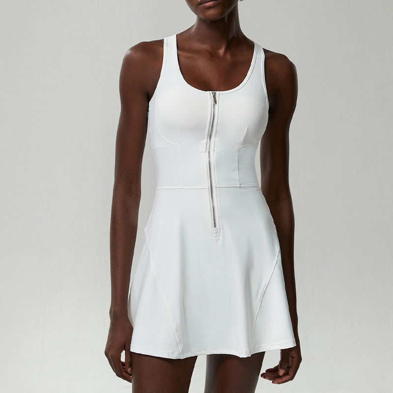 Quick-Dry Half zipper Golf And Tennis Dress