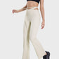 High-waisted slim and slim fashion sports pants